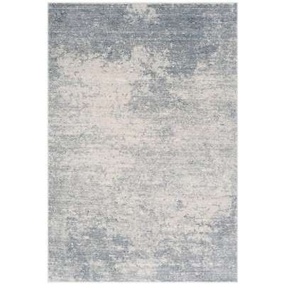 Noble NBL633 Power Loomed Indoor Area Rug - Light Blue/Ivory - 5'1"x7'6" - Safavieh.