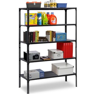 SKONYON 5-Tier Storage Shelves Freestanding Shelving Unit - 1 of 4