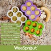 WeeSprout Silicone Freezer Tray w/ Clip on Lid Perfect Food Storage Container for Homemade Baby Food - 2 of 4