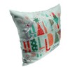 Warner Bros. Looney Tunes Happy Holidays Throw Pillow 18x18 Inches - 2 of 2