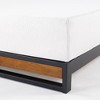 6" Suzanne Platforma Bed Frame without Headboard Black - Zinus - 2 of 4