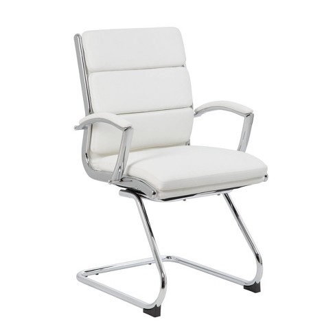 Boss executive chair with deals metal chrome finish