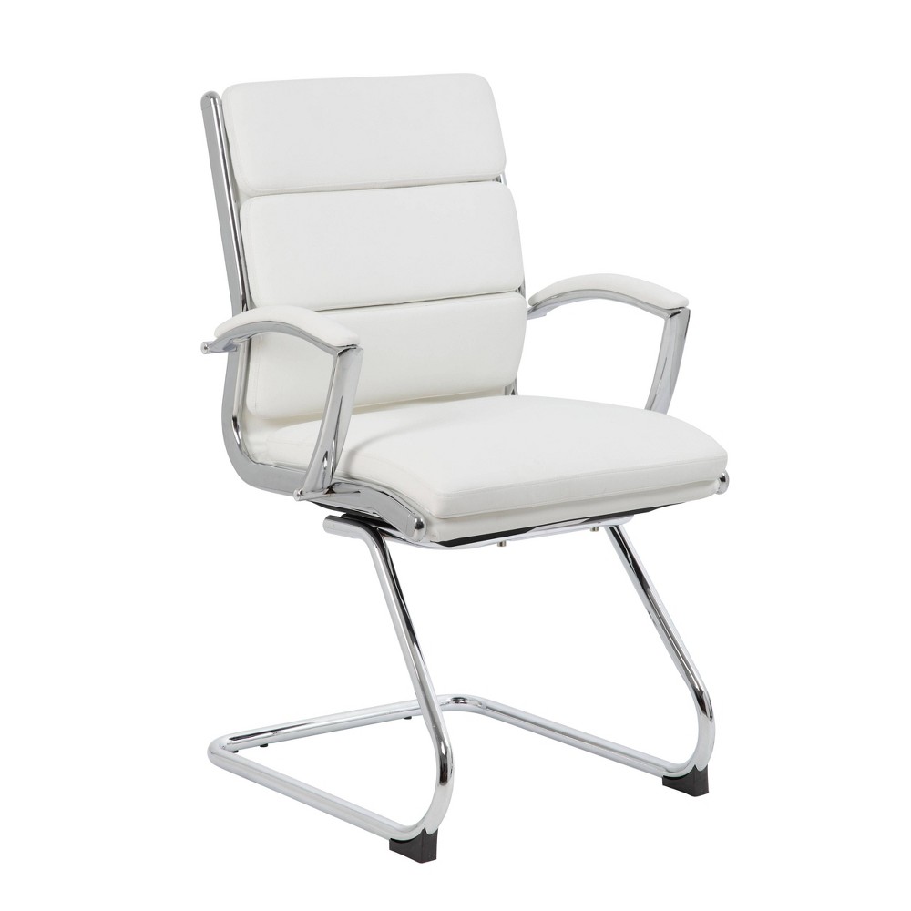 Photos - Computer Chair BOSS Contemporary Executive Guest Chair White -  Office Products 