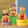 Collections Etc Hand-Painted Halloween Bear Sitter Decoration - Set of 3 - 2 of 2