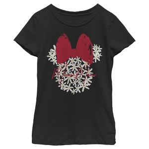 Girl's Disney Flower Minnie T-Shirt - 1 of 4