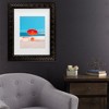 Trademark Fine Art - Roberto Ruoli Red Summer Matted Framed Art - 2 of 4