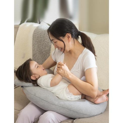 Nursing Pillow for Breastfeeding with Adjustable Waist Strap and