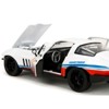 1966 Chevrolet Corvette #66 "Racing Spirit" White with Graphics "Bigtime Muscle" Series 1/24 Diecast Model Car by Jada - 3 of 4