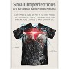 Men's Justice League Movie Cyborg Uniform (Front Back Print) Short Sleeve Costume T-Shirt - 4 of 4