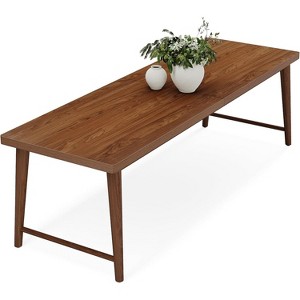 78.7-Inch Wood Dining Table, Modern Kitchen Dining Room Table for 6-8 People - 1 of 4