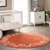 Nuloom Alphabet Washable Round Rug - 2 of 4