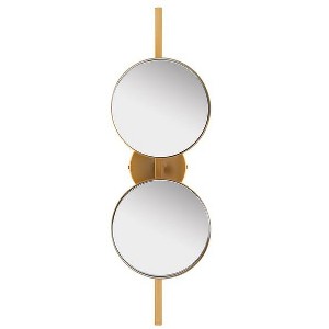 Ileva Wall Decor - 7.25" x 25" - MRR3073 - Gold - Safavieh - 1 of 4