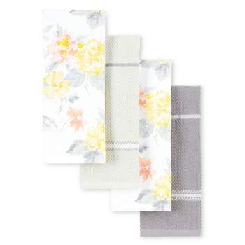 Martha Stewart Amber Floral Kitchen Towel Set 2-Pack