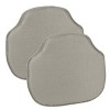 Gripper 2pc Non Slip Omega Windsor Chair Cushion - 2 of 3