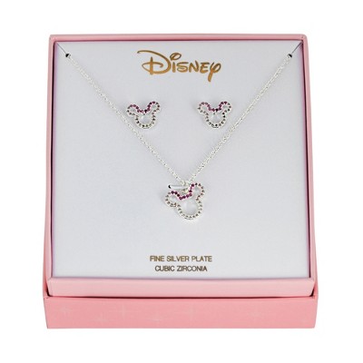 Mickey Mouse Necklace and Earring Set