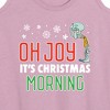 Women's - SpongeBob SquarePants - Oh Joy It's Christmas Morning Graphic Racerback Tank - 2 of 4