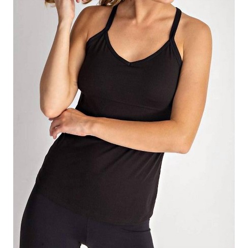 Women's Butter Soft Padded Tank Top - RAE MODE - image 1 of 3