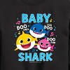 Boys' - Baby Shark - Baby Shark Family Doo Doo Doo Graphic Long Sleeve Fleece Sweatshirt - 2 of 4