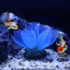 Unique Bargains Silicone Fluorescence Floating Aquarium Lotus Flower - 2 of 4