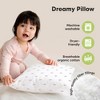 KeaBabies Toddler Pillow - Soft Organic Cotton Kids Pillows for Sleeping - Travel Pillow for Kids Age 2-5 - 4 of 4