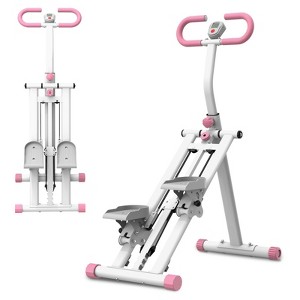 SEVOBAL Stair Stepper with resistance Home-Upgrade Vertical Climber Workout Machine Exercise Climber Fitness Equipment, Pink, 34.25"*17.32"*49.21" - 1 of 4