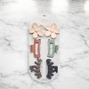 Hair Essentials Women's Hair Clip Set - Flower, Rectangle, and Modern Claw Clips in Neutral Colors, (6-Piece or 18-Piece Packs) - 3 of 4