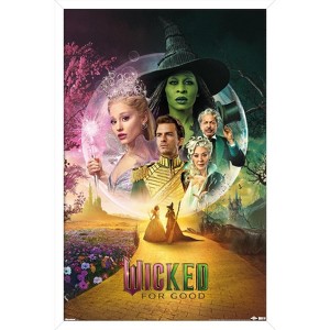 Trends International Wicked: For Good (2025) - One Sheet Framed Wall Poster Prints - 1 of 4