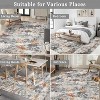 Runner Rug, Vintage Abstract Washable Hallway Runners for Kitchen Laundry Room, Ultra-Thin Soft Non-Slip Rug Runners for Entryway Bedroom - 4 of 4