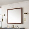 James Martin Signature Vanities Glenbrooke 48" Mirror, Mid-Century Walnut - 3 of 4