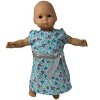Doll Clothes Superstore Flowers And Glitter Dress Fits 15-16 Inch Cabbage Patch And Baby Dolls - 3 of 4