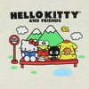 Hello Kitty and Friends Women's Bus Stop Design Cropped T-Shirt - 2 of 3