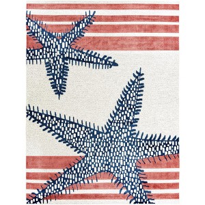 Unique Loom    Belize Outdoor Placencia Area Rug - 1 of 4