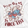 Boys' Smurfs Vintage Christmas On The Nice List T-Shirt - 2 of 4