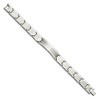Black Bow Jewelry Mens 11.5mm Stainless Steel Brushed & Polished I.D. Bracelet, 8.25 In - 2 of 4