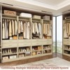 Aheaplus Freestanding Closet Organizer with Drawers and Shoe Rack, Walk-In Closet System with Hanging Rods - 4 of 4
