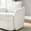 VANOMi 28.7" Modern Swivel Barrel Accent Chair with Removable Back Cushion - 2 of 4