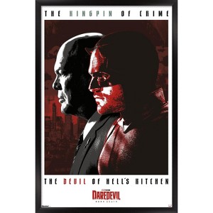 Trends International Marvel Television's Daredevil: Born Again - The Kingpin and The Devil Framed Wall Poster Prints - 1 of 4