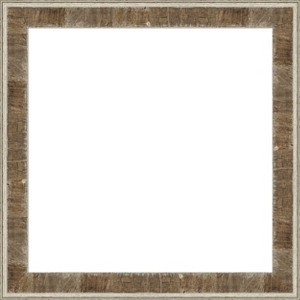 Amanti Art Farmhouse Brown Narrow Framed Dry Erase Magnetic Board - 1 of 4