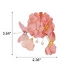 Unique Bargains Flowers Pattern Hair Clip 3.54"x2.36" 1 Pc - 4 of 4
