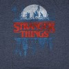 Seven Times Six Stranger Things Shirt Hawkins Upside Down Profile Mens Adult Graphic Print Blue - 2 of 3