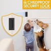 DOMETOUR Home Security Door Reinforcement Lock, Childproof Door Lock, Flip Latch, Front Door Safety Lock for Kids - 2 of 4