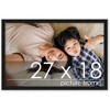 PosterPalooza | Classic Modern Black Picture Frame - UV Acrylic, Backing Board, Hanging Hardware Included - 2 of 4