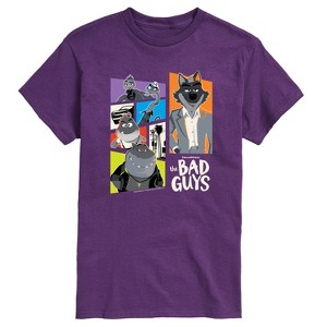 Men's - The Bad Guys - Mr. Wolf and Friends Collage Short Sleeve Graphic T-Shirt - 1 of 3