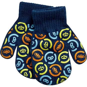 PJ Masks Boys Winter Gloves - 4 Pack PJ Masks Mittens or Gloves Set, Ages 2-7