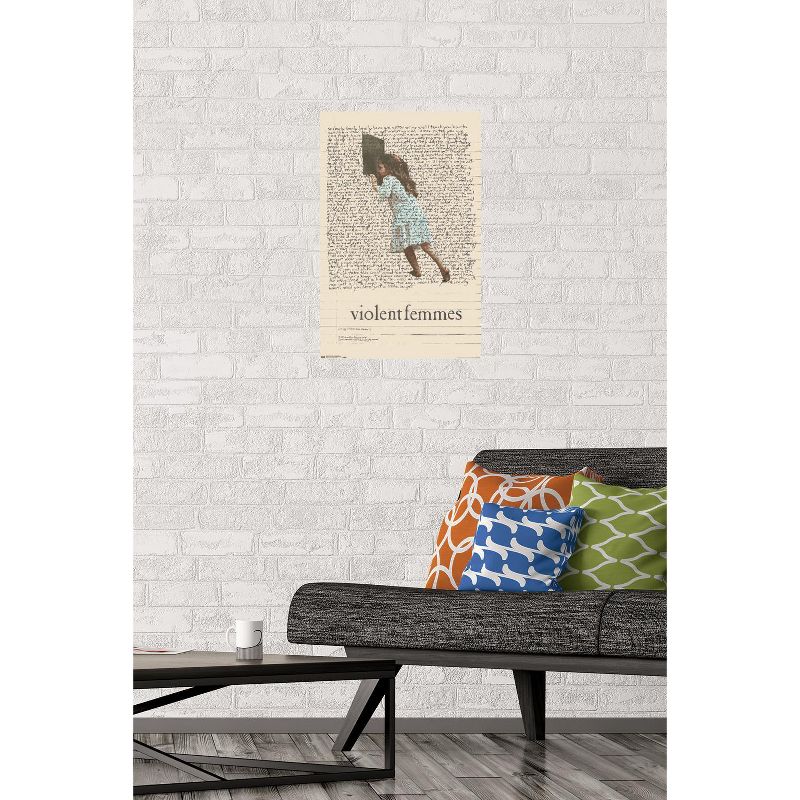 Trends International VIolent Femmes - Lyric Girl Tea Towel Unframed Wall Poster Prints, 2 of 7