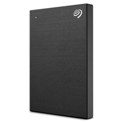 Seagate 1tb One Slim Portable External Hard Drive Usb 3.0 Black :