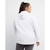 Hanes Just My Size EcoSmart Women's Full-Zip Fleece Hoodie (Plus Size) - 3 of 4