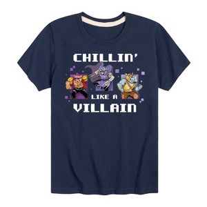 Boys' - Teenage Mutant Ninja Turtles - Chillin Like A Villain Short Sleeve Graphic T-Shirt - 1 of 4