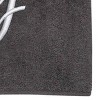 Avanti  Granite with Silver Script Monogram Bath Towel Letter   F - 3 of 3