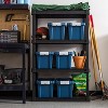 IRIS USA Lockable Heavy Duty Plastic Storage Bins Container with Lids and Secure Latching Buckles - 3 of 4